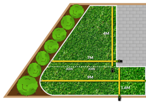 اندازه گیری چمن مصنوعی جهت نصب4