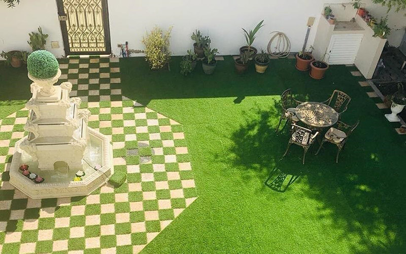 چمن مصنوعی منزل