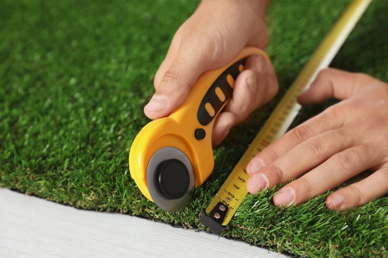 نحوه نصب چمن مصنوعی