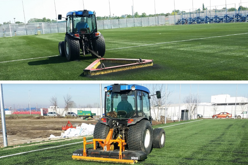 نحوه نصب چمن مصنوعی