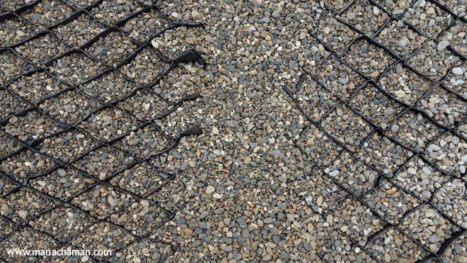 زیرسازی چمن مصنوعی به کمک ژئوسِل