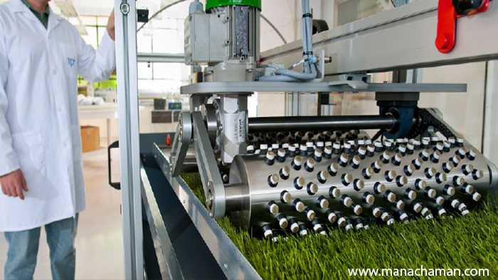 دستگاه ارزیابی دوام سایشی چمن مصنوعی