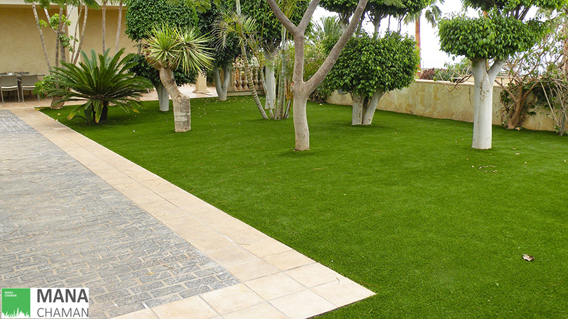 چمن مصنوعی حیاط ویلا 5