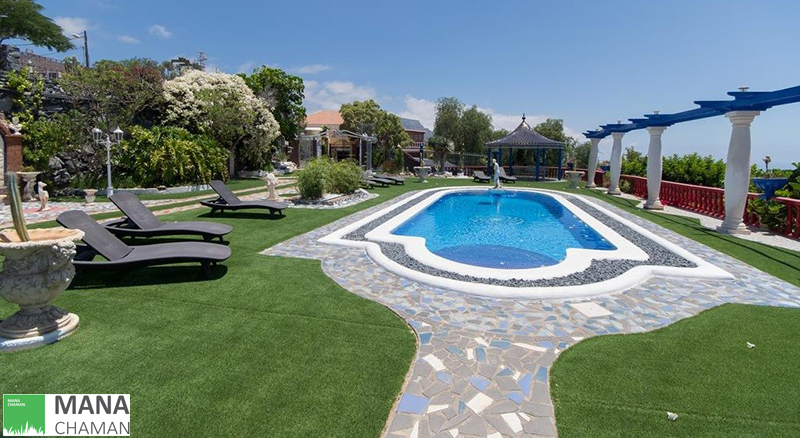 چمن مصنوعی حیاط ویلا 10
