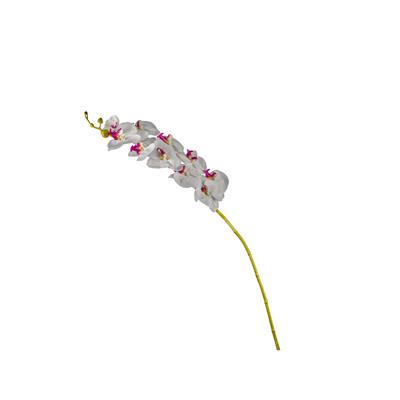 گل مصنوعی مدل ارکیده رنگ سفید