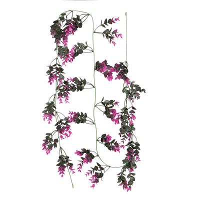 ریسه گل مصنوعی مدل ویولت ارغوانی