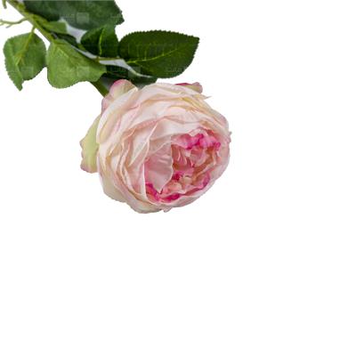 گل مصنوعی مدل رز رویال صورتی