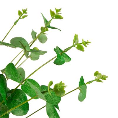 گیاه مصنوعی مدل بوته اکالیپتوس سبز