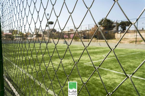 زمین چمن مصنوعی روستای رامین