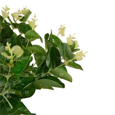 گیاه مصنوعی مدل بوته اکالیپتوس سفید