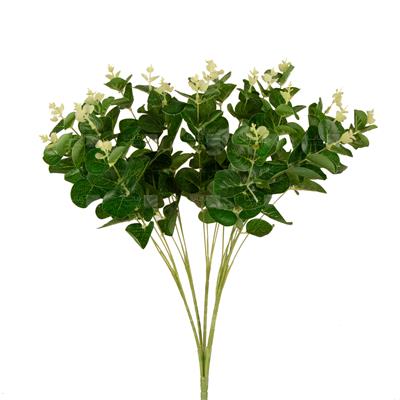 گیاه مصنوعی مدل بوته اکالیپتوس سفید