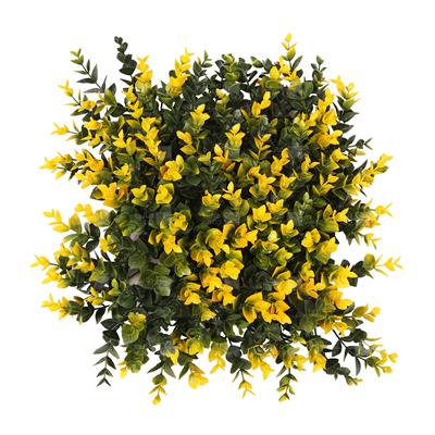 دیوار سبز مصنوعی مدل ویولت زرد