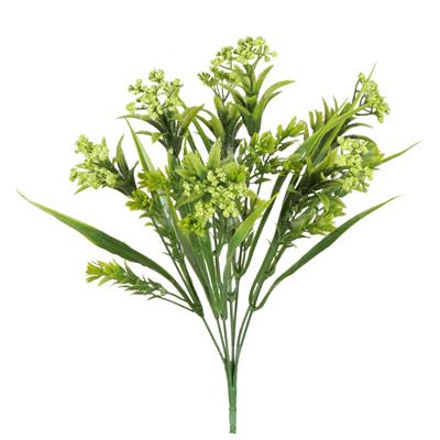 گیاه مصنوعی مدل بوته لیمونیوم سبز