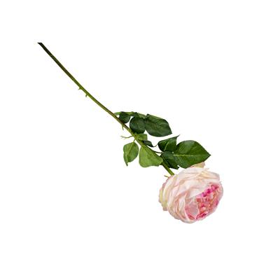 گل مصنوعی مدل رز رویال صورتی