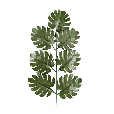 گیاه مصنوعی مدل برگ انجیر سبز تیره