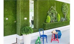 چمن مصنوعی دیواری