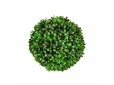 گل مصنوعی توپی مدل رزماری سبز