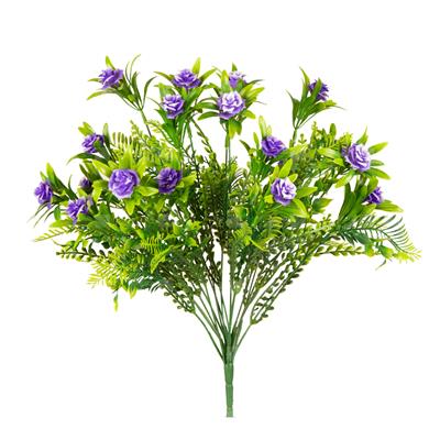 گیاه مصنوعی مدل بوته میخک بنفش