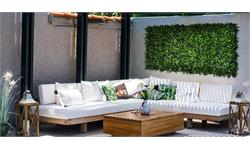 بهترین چشم انداز در فضای باز با استفاده از دیوار سبز مصنوعی