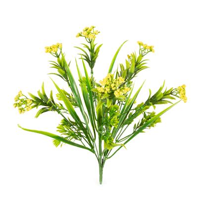 گیاه مصنوعی مدل بوته لیمونیوم زرد