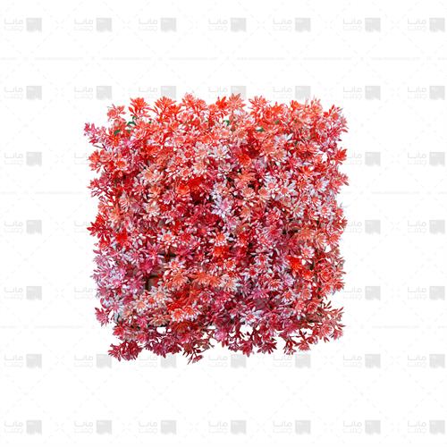 دیوار سبز خورشیدی رنگ نارنجی و سفید