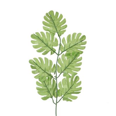 گیاه مصنوعی مدل برگ انجیر سبز روشن