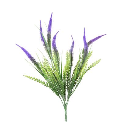 گیاه مصنوعی مدل بوته تزئینی دم روباهی با رنگ آبی