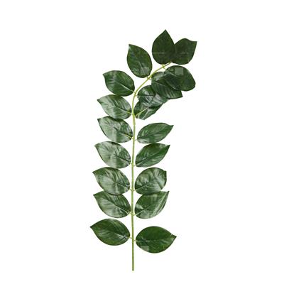 گیاه مصنوعی مدل برگ پرتقال سبز تیره