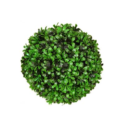 گل مصنوعی توپی مدل رزماری سبز سایز کوچک